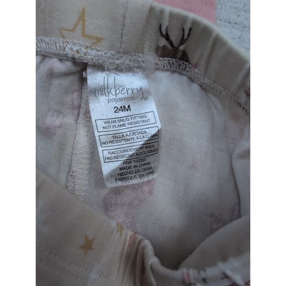 24m Milkberry Holiday Pajamas - Picture 9 of 9